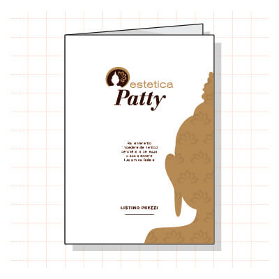 Opuscoli e brochure per Estetica Patty