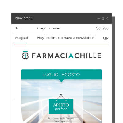 Piattaforma Newsletter Farmacia - Farmacia Achille