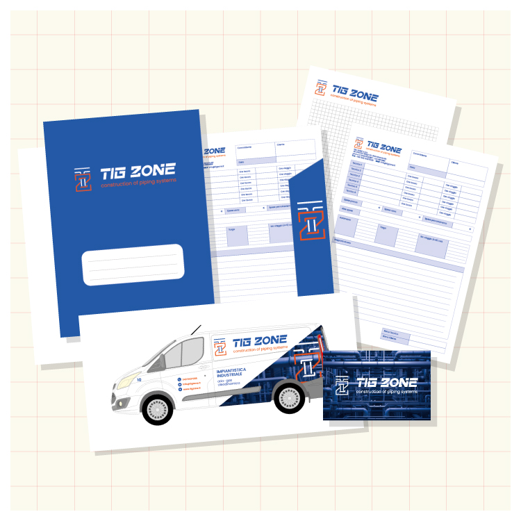 Corporate Identity Aziendale - Tig Zone