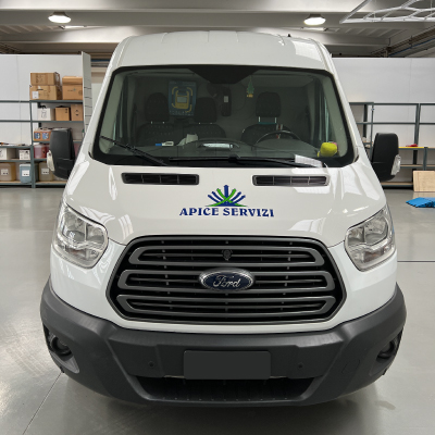 Decorazione Mezzi Aziendali - Furgone Apice Servizi