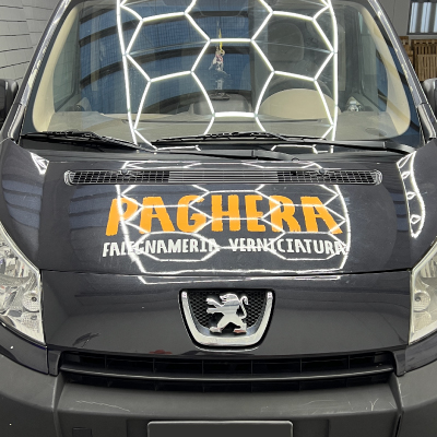 Decorazione Mezzi - Furgone Verniciatura Paghera