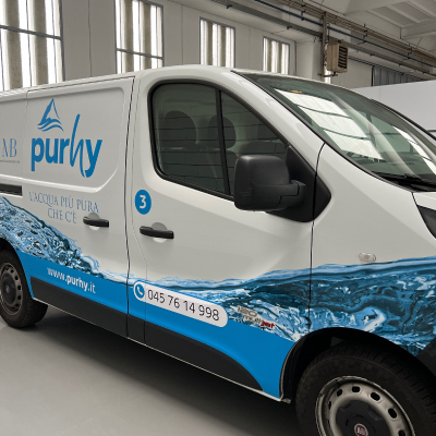 Decorazione Mezzi - Furgone Purhy