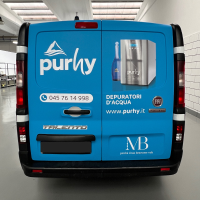 Decorazione Mezzi - Furgone Purhy