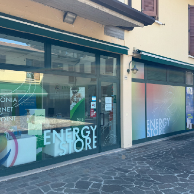 Adesivo One-way E Decorazione Vetrina - Energy Store