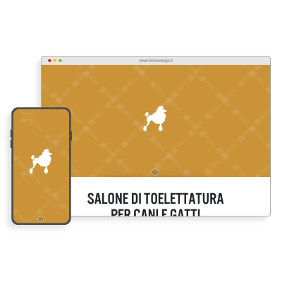 Realizzazione Sito Web Salone Toelettatura - fellowsdogs.it
