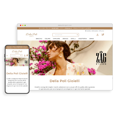 Realizzazione e-commerce Gioielleria - deliapoli.com
