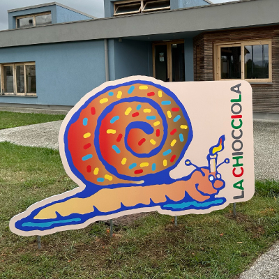 Insegna Intagliata Scuola