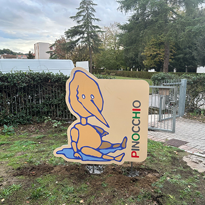 Insegna Intagliata Scuola