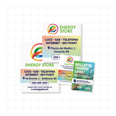 Pagine pubblicitarie - Energy Store